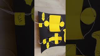 3d cube and cylinder || geometry shape with help of thread|| cube and cylinder with help of thread