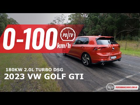 Volkswagen Golf GTI 0-100km/h & engine sound