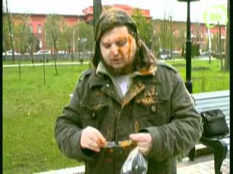 Люди Ляшко облили дерьмом журналиста Шеляженко