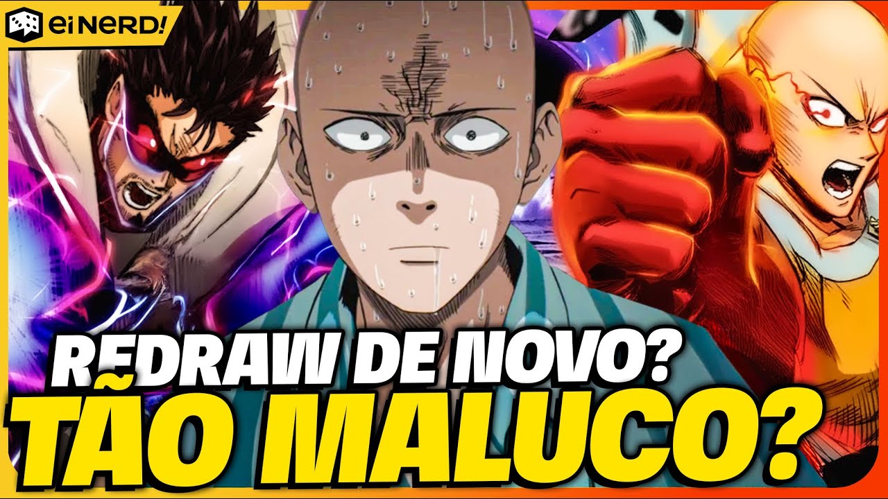 REDRAW DE NOVO? MURATA FICOU MALUCO? ONE PUNCH MAN CAP. 196 ANÁLISE