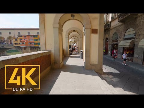 Virtual Walking Tour in 4K - Firenze/Florence, Italy - Trip to Italy - Top Italian Destinations
