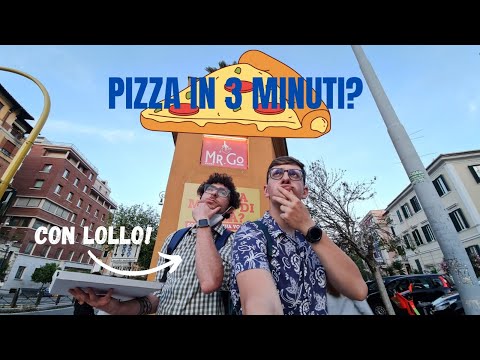 PIZZA in 3 MINUTI - Cafonata? | Distributore Automatico di Pizza a Roma
