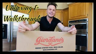 Ordered Giordano’s (Chicago) Online and delivered it to... CALIFORNIA!! Part 1: UNBOXING & TUTORIAL
