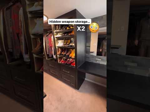 Hidden Weapon Storage…😳