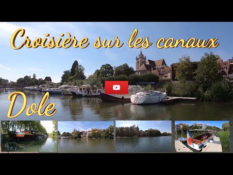 La ville de Dole, pourquoi pas à bord d'un bateau électrique. jura