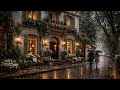 MILAN ITALY PEACEFUL RAIN WALK THROUGH CITY STREETS 4K HDR 60FPS