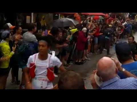 Start of UTMB 2019 - Ultra-Trail du Mont Blanc