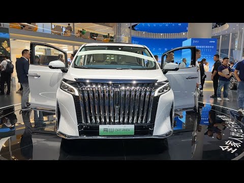 All New 2024 GreatWall WEY GaoShan DHT PHEV MPV Walkaround—2023 Guangzhou Motor Show