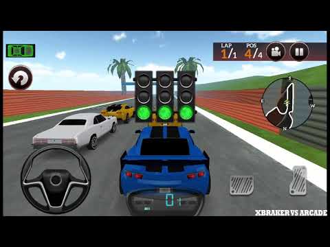 Drive For Speed Simulator: Blue Camaron Car Driving - Android GamePlay 3D