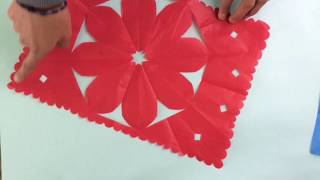 PAPEL PICADO|FACIL|FOLKLORE MEXICANO