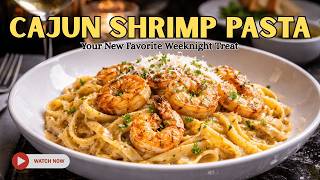 Your New Favorite Weeknight Treat | Cajun Shrimp Pasta