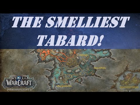 The Smelliest Tabard! Wow Quest | Loamm Niffen Tabard