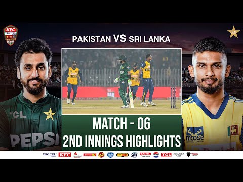 2nd Innings Highlights | Pakistan vs Sri Lanka | Match 06 | Tri Nation Series | PCB | M2T1U