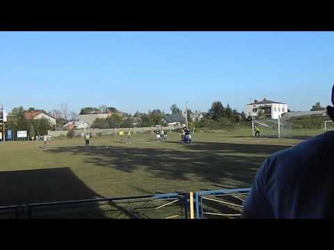 Gol Łukasza Śliwińskiego w meczu Nafta Jedlicze - Przełęcz PPMD Dukla