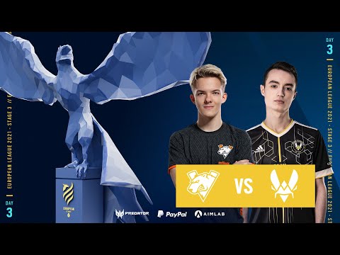 VIRTUS.PRO vs TEAM VITALITY // Rainbow Six European League 2021 - Stage 3 - Playday #3