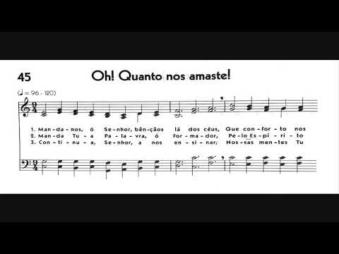 Hinário 5 CCB - Hino 045 - Oh! Quanto nos amaste! - Strings - Teclado Yamaha PSR S670