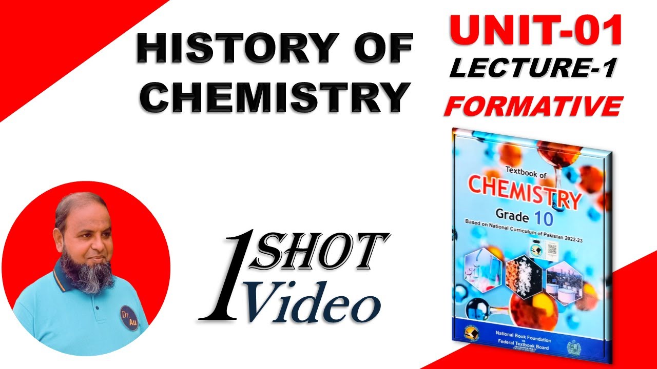 History of chemistry Unit 01| Class 10 Chemistry Chapter 1 new book  | Federal Board  FBISE  FB NBF