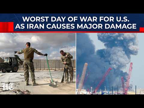 Worst Day Of War For US As Iran Shows Real Power: Warplane Crash, Bases Damaged, Troops Dead| Israel