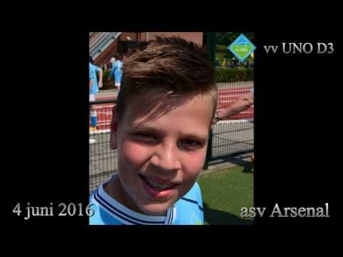 ASV Arsenal toernooi 2016 Dion Hagman all goals