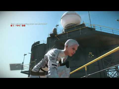 MGS V FOB: Naked Stealth Infiltration Against LVL 78 S++ Snipers in Combat Unit Platform (Practice)