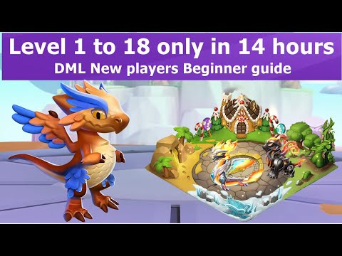 Beginner guide level 1 to 18-Dragon Mania Legends | New Player Complete DML 2023 Guide | DML