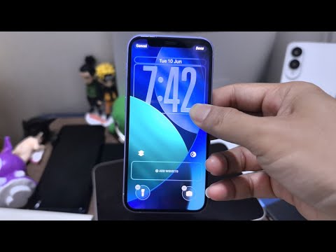 iOS 26 How to get Big Clock!