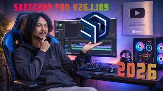 CARA INSTALL SKETCHUP PRO 2026 v26.1.189
