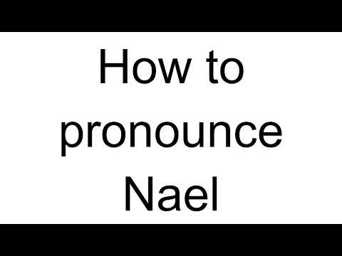 How to Pronounce Nael (Arabic)