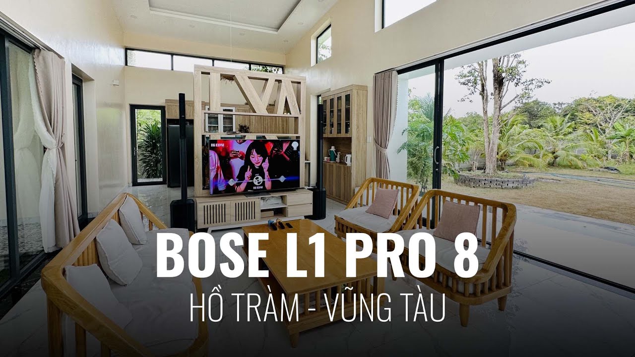 video Dàn Karaoke Cao Cấp Bose L1 Pro 8 TVA212023 0