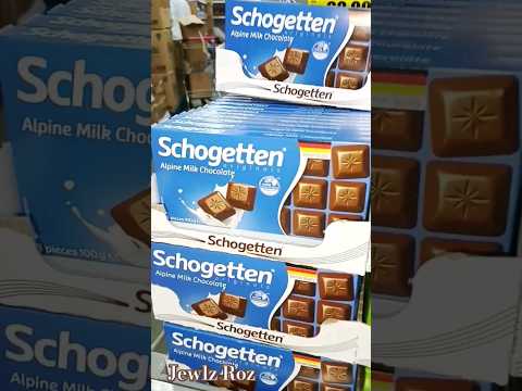 Schogetten Alpine Milk Chocolate / Hazelnut / Dark Chocolate, Ludwig's Choco Fun, Balconi Tiramisu