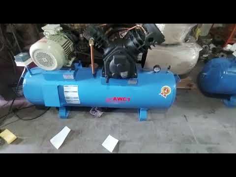 Awct 5 hp piston air compressor world class