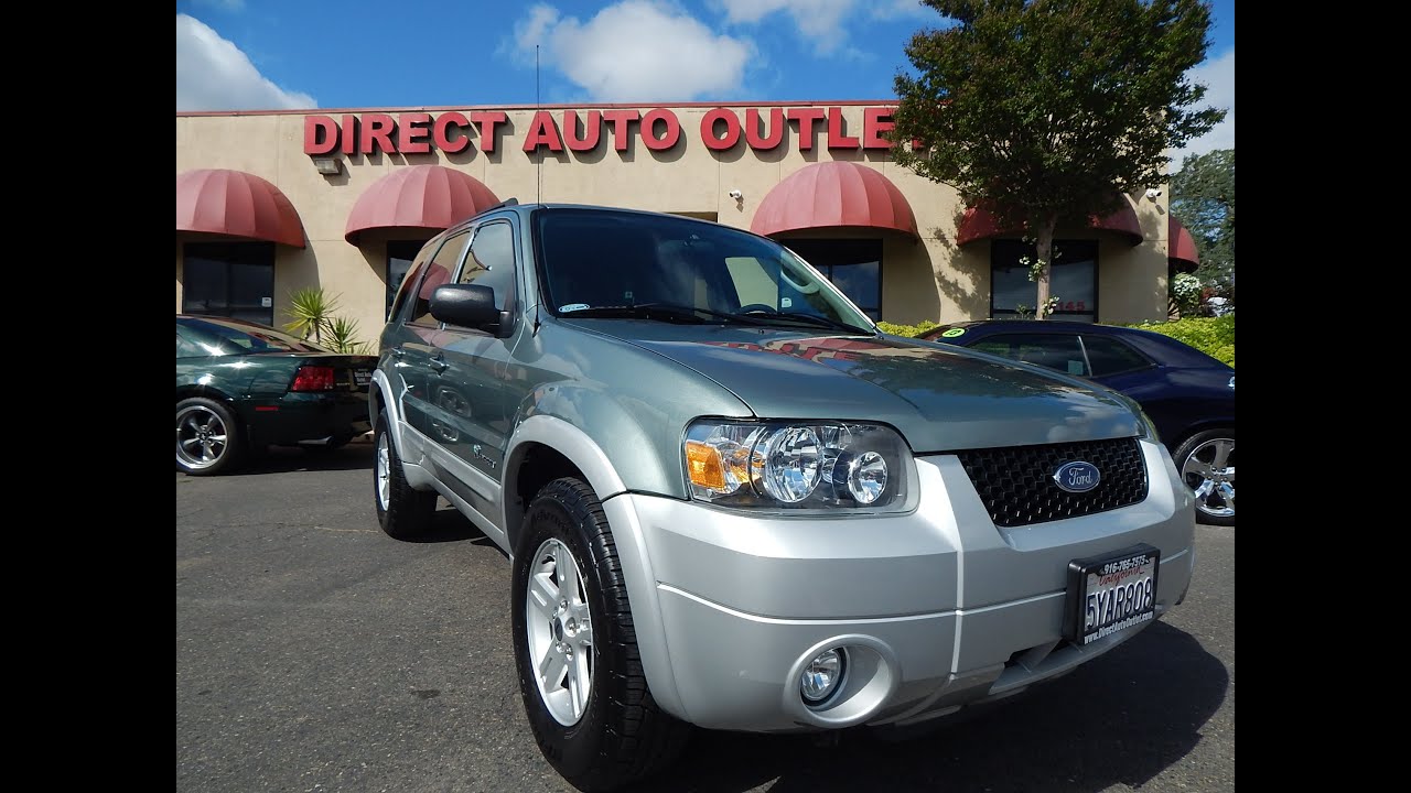 2007 Ford Escape Hybrid in depth walk around video review!