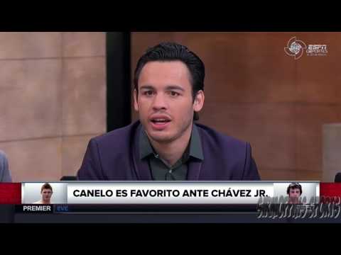 Chavez Sr a Alvaro "YA DEJATE DE COSAS, Eso es PAYASADA, ESTA ES PELEA DE HOMBRES"
