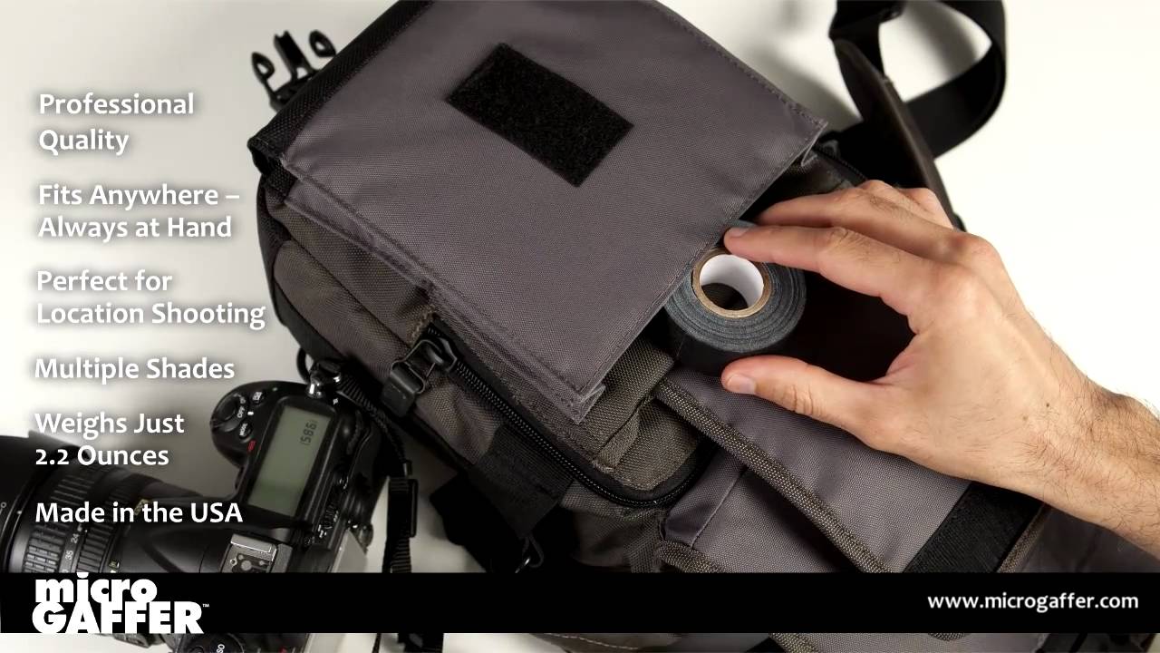 Buy Visual Departures microGAFFER tape (Micro Gaffer Tape) (4 pack) 1inch Wide x 8 Yards Long