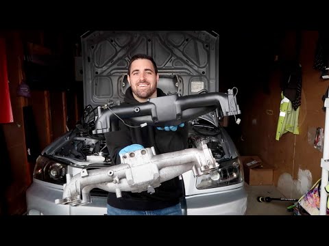 Installing The Shaved and Smoothed Subaru STI Intake Manifold! (TGV Deletes, Turbo Inlet, Etc..)