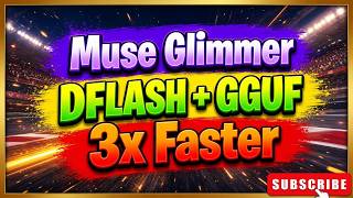Muse Glimmer 30B GGUF + DFlash: 3x Faster Local Inference
