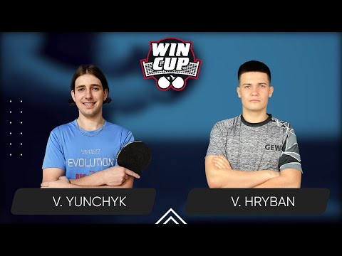 15:00 Valentyn Yunchyk - Vadym Hryban West 3 WIN CUP 06.02.2024 | TABLE TENNIS WINCUP