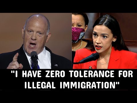 Tom Homan CLASHES with AOC Over Illegal Immigration: "I HAVE ZERO TOLERANCE"