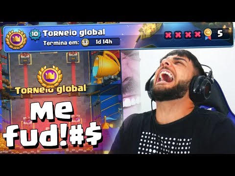 ME FUD#$ NO DESAFIO GLOBAL DO CLASH ROYALE