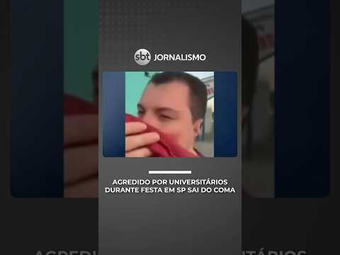 Espancado por alunos do Mackenzie em festa, promotor de eventos sai do coma | #SBTNotícias