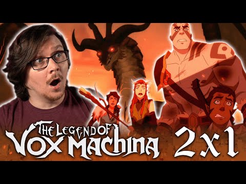 THE LEGEND OF VOX MACHINA 2x1 REACTION | Rise of the Chroma Conclave | Critical Role