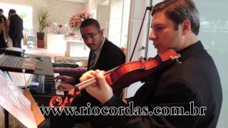 Música para casamentos e eventos | Chega de saudade | Violino e teclado