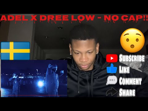 Swedish Rap Reaction Adel x Dree Low - No Cap (Official Video) AMERICAN REACTION