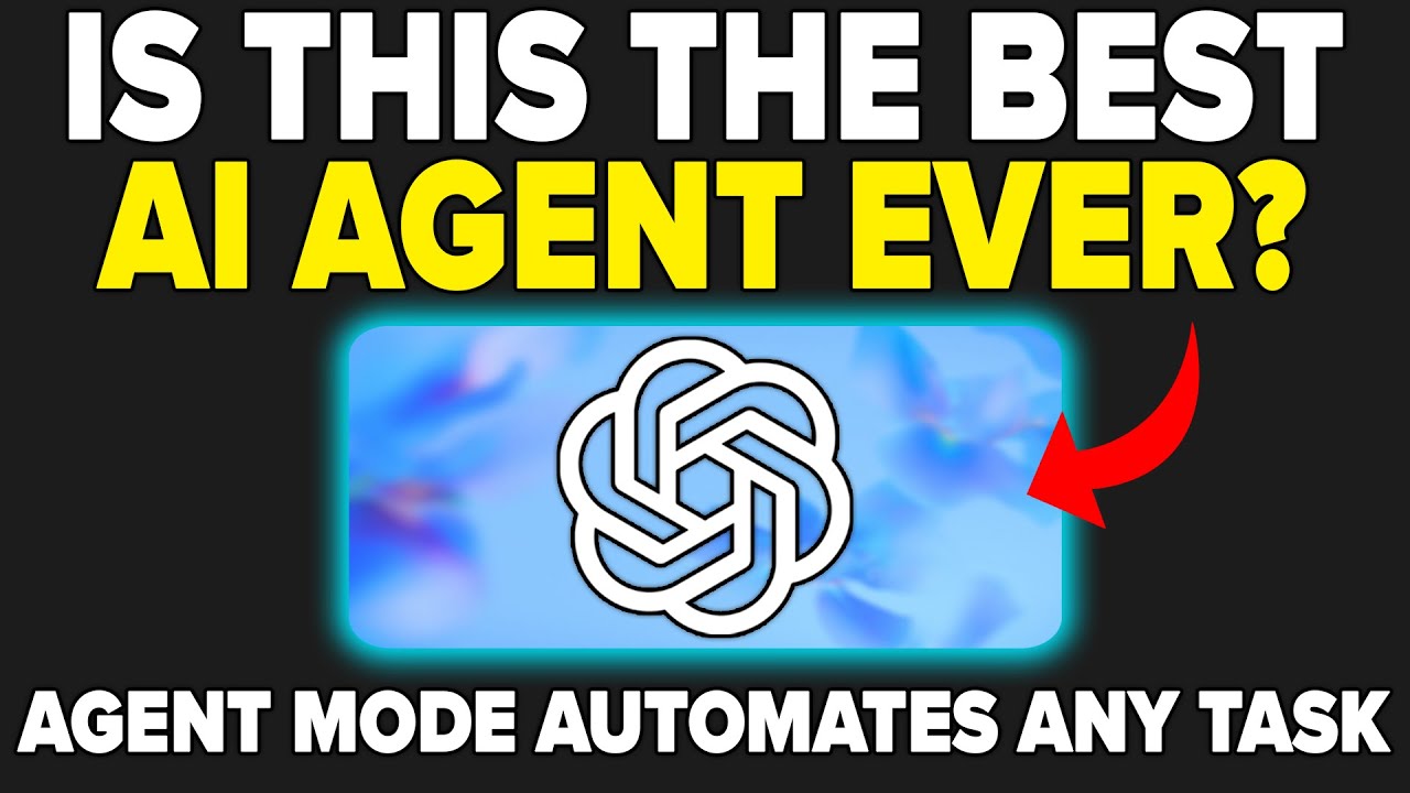 Is ChatGPT Agent Mode The Best AI Agent Right Now?! (not what you think)
