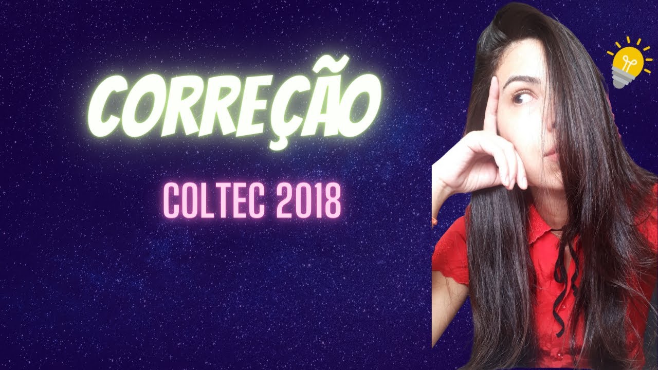 Correção COLTEC Matemática 2018