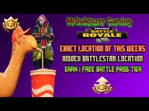 Fortnite Season 5 Exact Location of Week 4 HIDDEN Battlestar