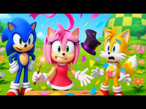 Amy the Magician! ✨ Chaos Spells Unleashed in Sonic’s World | Funny Sonic 3 Animation