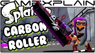 Splatoon - Carbon Roller DLC Weapon Tour!