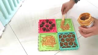 Slow Feeder Bowl, Anti-Choke Pet Bowls, Pets Water Bowl, Healthy Food Fun for Dog/Cat/Puppy