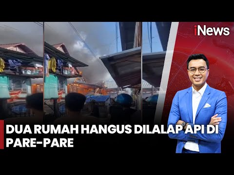 Dua Rumah Terbakar di Parepare, Proses Pemadaman Terkendala Akses | iNews Prime (1/10)